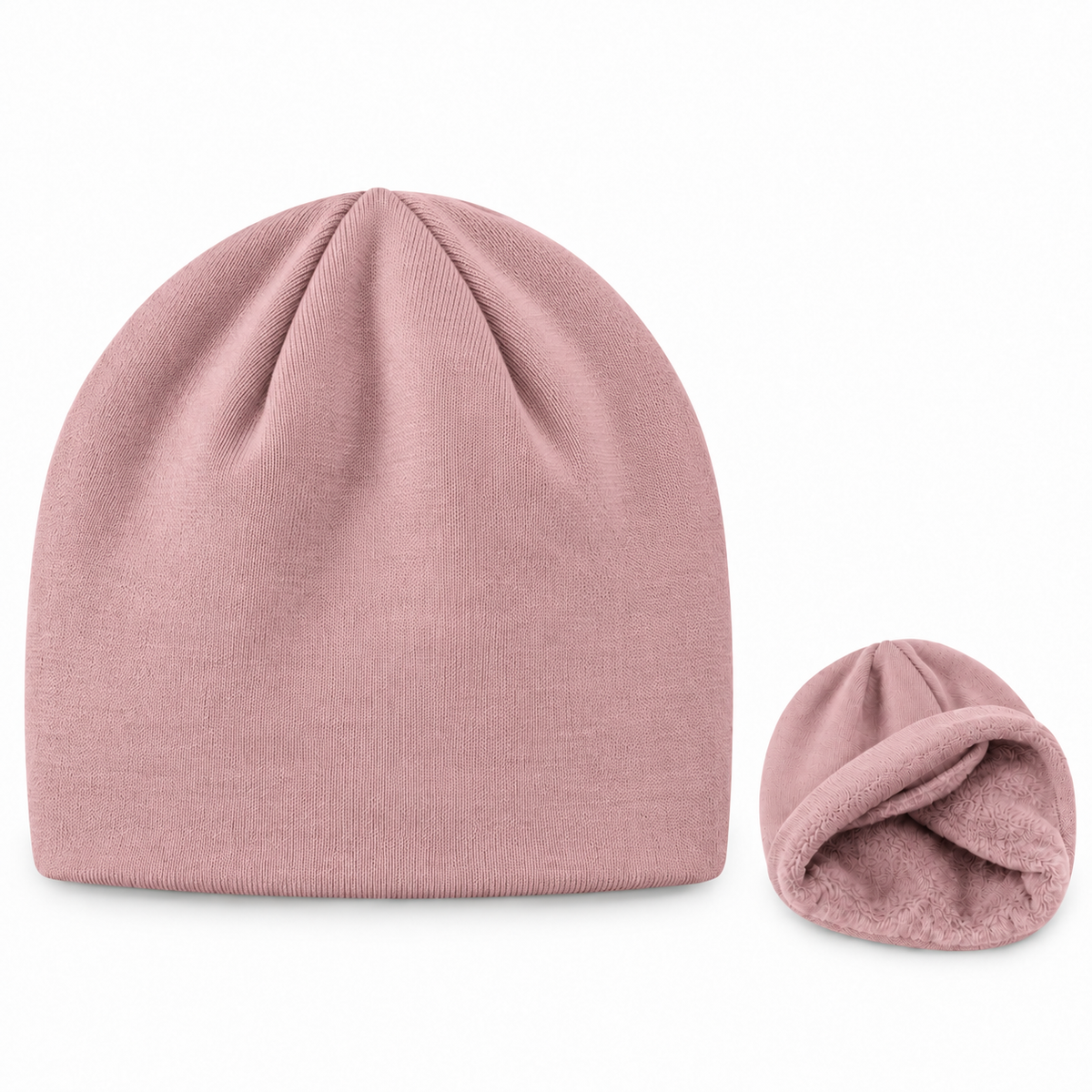 Knit Teddy - Pink Hat