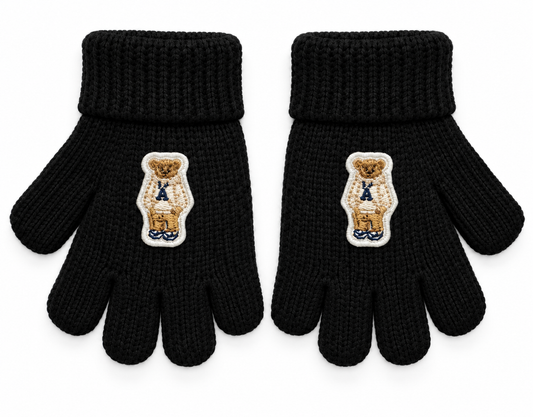Black Gloves White Bear