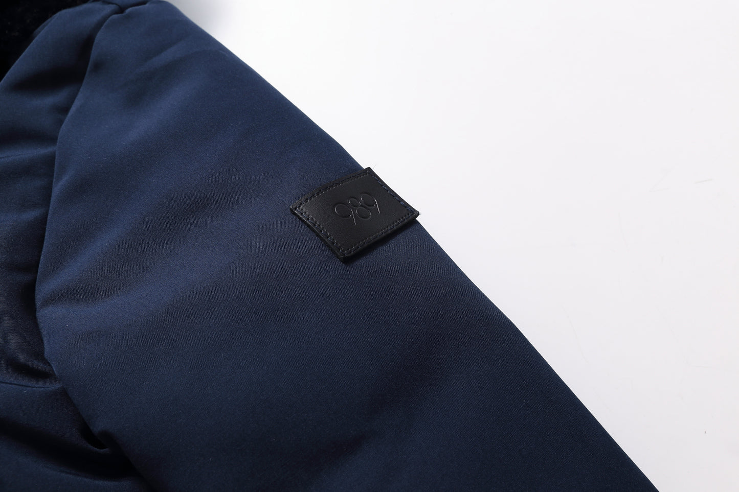 Navy WinterCrest Coat With Fur