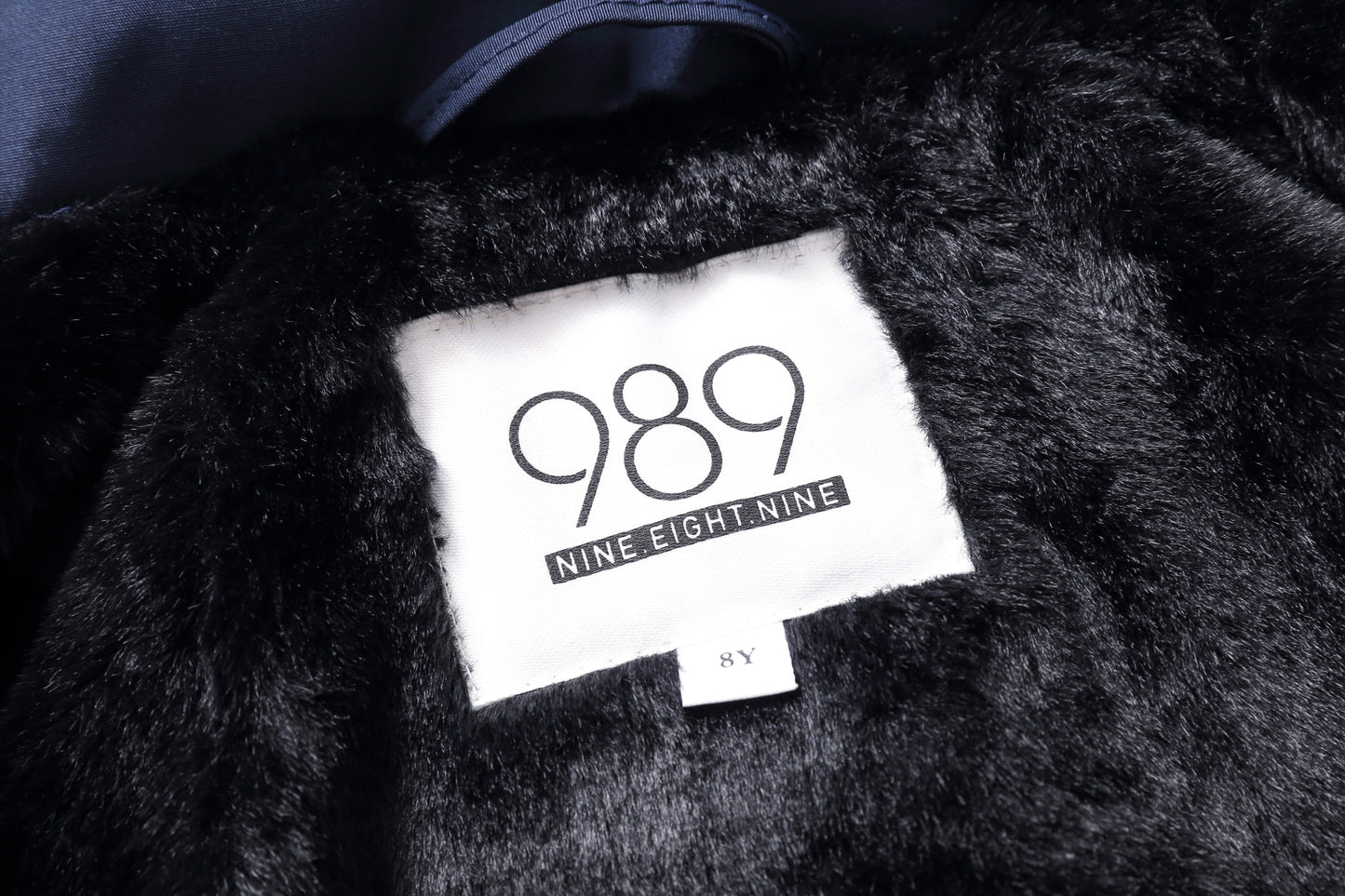 Navy WinterCrest Coat With Fur